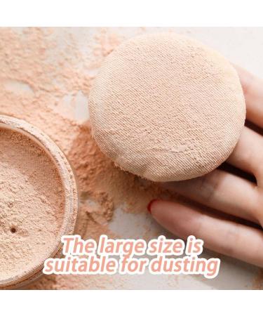Bontannd 6-Piece Powder Quack Triangle Makeup Puff - Ultra Soft Washable Pure Cotton Velor Cosmetic Sponge Tools - Buy Online on GoSupps.com