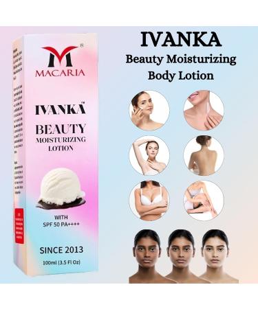 MACARIA Ivanka Beauty Body lotion for women firming for smell good - Buy Online on GoSupps.com