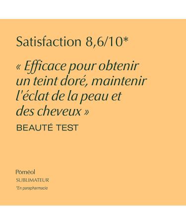 POMEOL Preparing Tan Supplement | Prepares Activates and Prolongs Enhancer 30 Days 4 Pigments Beta Carotene Collagen Vitamins E A D3 Copper Selenium Zinc - Buy Online on GoSupps.com