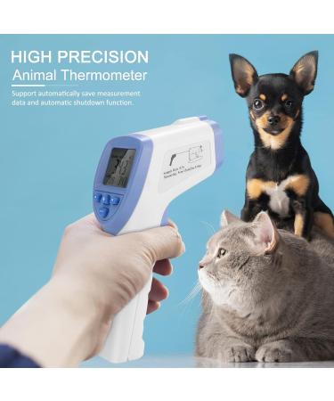 High Precision Blue Veterinary Infrared Pet Thermometer | Non-Contact Digital Thermometer for Dog, Horse, Pig & Sheep - Buy Online on GoSupps.com