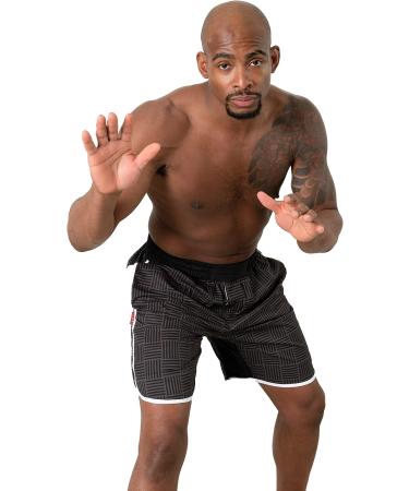 Ronin Assassin BJJ Shorts - Men's No-Gi MMA & Wrestling Training Shorts | Medium - Buy Online on GoSupps.com