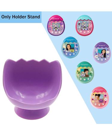 Leo Tube Desktop Dock Cradle Stand for Tamagotchi Pix - Purple Holder Stand for Interactive Pet Machine - Compatible with New Tamagotchi Pix - Electronic Pet Accessory - Buy Online on GoSupps.com