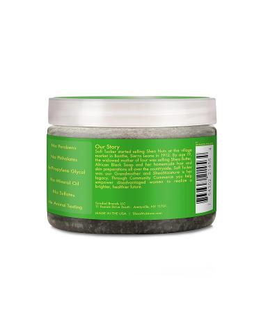 SheaMoisture African Wild Water Mint Detox Scrub - 12 Oz Hand & Body Exfoliator for Smooth Skin | Buy Internationally - Buy Online on GoSupps.com