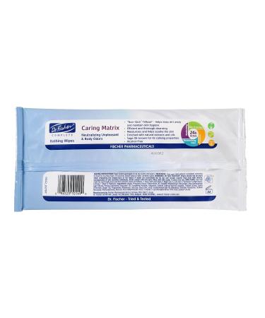 Dr. Fischer Large Hygienic Cleansing Body Wipes for Adults - 48 No Rinse Disposable Bath Wipes - Buy Online on GoSupps.com