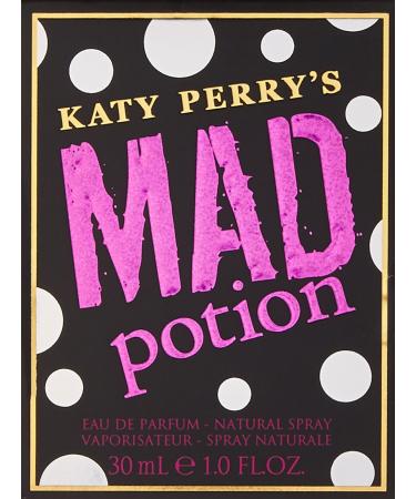 Katy Perry Mad Potion Eau De Parfums 1 Fluid Ounce Vanilla 1 Fl Oz (Pack of 1) - Buy Online on GoSupps.com