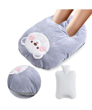 DOTHFOLL FOOT WALLER hot bottle for the feet foot warmers for women and men foot warmer without electricity foot warmer with hot water bottle 2 in 1 foot warmers winter foot heating heating mat