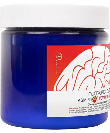 KSM-66 Ashwagandha Powder 60g - Ayurvedic Adaptogen Supplement for Stress Relief & Energy Boost - Buy Online on GoSupps.com