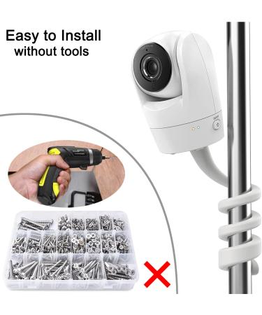 Flexible Twist Mount for Vtech VM901 and VM919HD | Safer Baby Monitor Mount - Buy Online on GoSupps.com