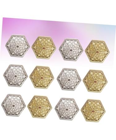 KOMBIUDA Wedding Stuff 12pcs Sugar Container Candy Container Hexagon Candy Holders Candy Box Candy Stand Western Style - Buy Online on GoSupps.com
