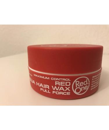 RedOne Maximum Control Aqua Hair Gel Wax RED Full Force 150ml - Extra Strong Strawberry for Ultimate Hold | Buy Online Internationally - Buy Online on GoSupps.com