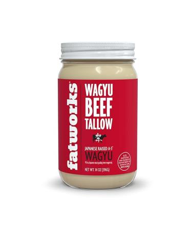 Fatworks Wagyu BEEF TALLOW - 14 Oz.