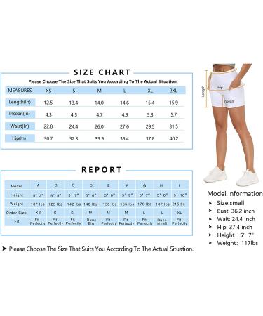 Gym People High Waist Yoga Shorts - Tummy Control Fitness Shorts with Pockets | Black - Medium - Buy Online on GoSupps.com