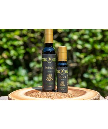 Naturezon Bio Linseed Oil 100ml - Freshly Pressed Cold-Pressed Oil | Pre-Order Now for International Shipping - Buy Online on GoSupps.com