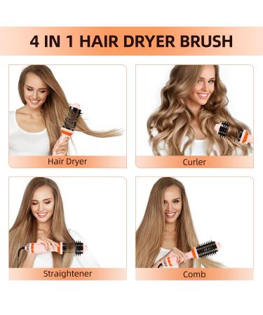 One-Step Volume Enhancing Blow Dryer Brush for Women - Professional Negative Ion Hot Air Styling Tool - Buy Online on GoSupps.com