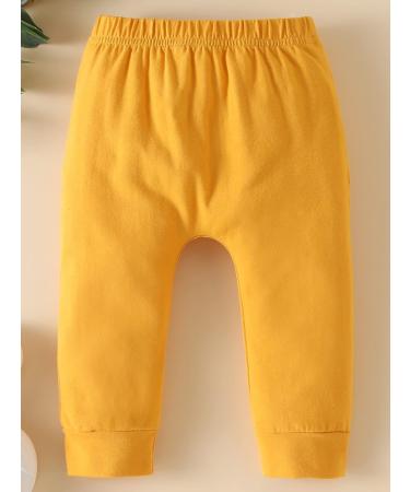 Koonde Baby Girl 3-Piece Outfit Set | Romper, Trouser & Headband | Newborn to 24 Months | Cream Heart & Yellow | 0-3 Months - Buy Online on GoSupps.com