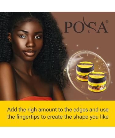 NUSPA Instant Control Edge Control Hair Wax - 48 Hour Natural Tea Tree Oil Edge Tamer & Moisturizing Shine Gel - 4.1 OZ - Buy Online on GoSupps.com