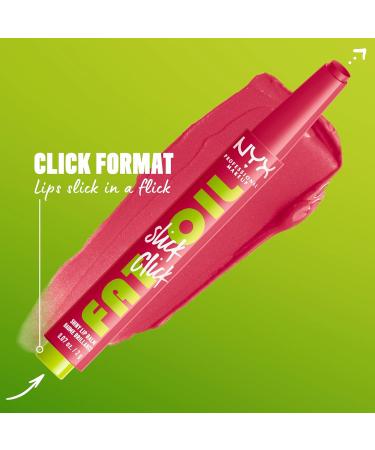 NYX Professional Makeup Lip Balm A Hint of Colour Infused with Oils for Long Lasting Hydration Lightweight & Vegan Formula Fat Oil Slick Click In A Mood In A Mood 2 g - Buy Online on GoSupps.com