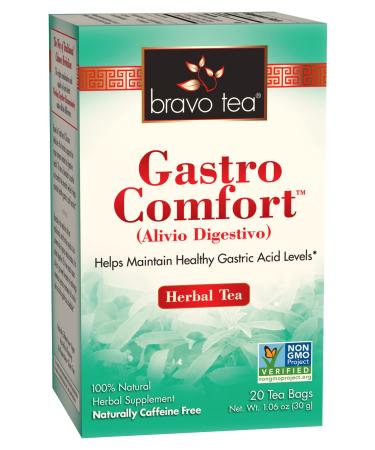 Bravo Tea Gastro Comfort Caffeine Free 20 Tea Bags