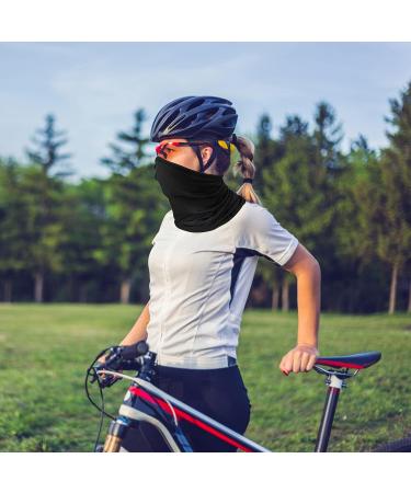 Men's Sibba Neck Gaiter 2-Pack Black - Winter Face Coverings for Sports & Outdoors - Buy Online on GoSupps.com