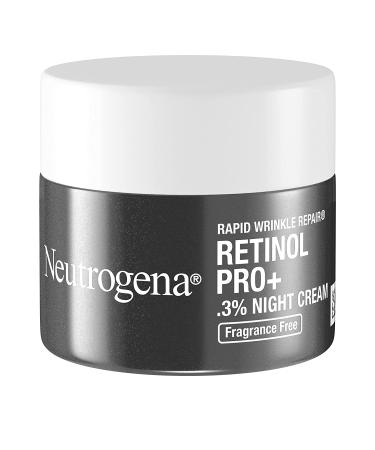 Neutrogena Rapid Wrinkle Repair Retinol Pro+ Night Moisturizer 1.7 oz - Anti-Aging Face Cream with 0.3% Retinol - Fragrance & Paraben-Free - Buy Online on GoSupps.com