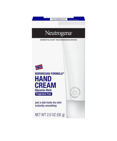 Neutrogena Hand Cream Fragrance Free 2 oz - Moisturizing Relief for Dry Hands - Buy Online on GoSupps.com