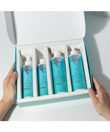 Valquer - Lot of 4 Bioplex products - Complete treatment - Hair reconstructor and protector - Deep repair of damaged hair - Vegan and sulfate-free - Buy Online on GoSupps.com