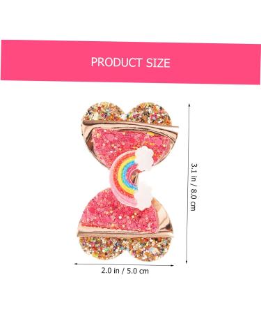 Abaodam 3pcs Back to School Hair Clips Hair Accessories for Girls Hair Pin Bow Tie Issue Card Toddler - Buy Online on GoSupps.com