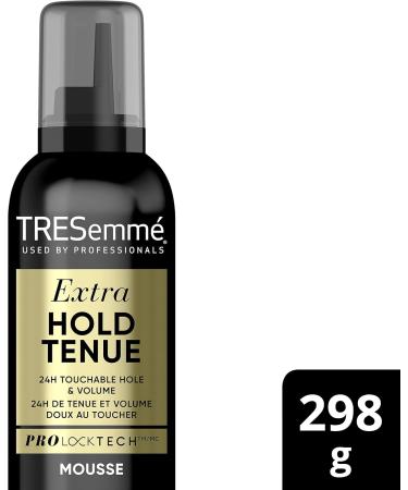 TRESemm Extra Hold Hair Mousse with Pro Lock Tech for 24H touchable hold and volume boost 298 g - Buy Online on GoSupps.com