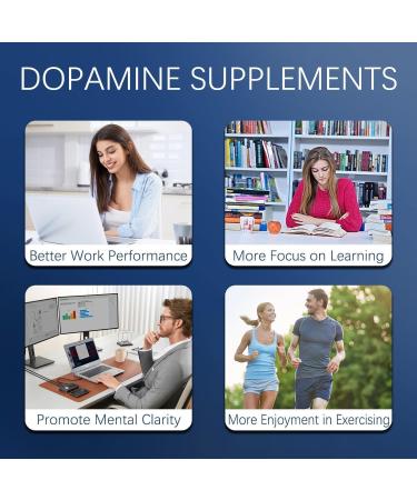 Aliment C r bral Dopamine Convient pour la Concentration et la Motivation Mentale 1pc - Buy Online on GoSupps.com