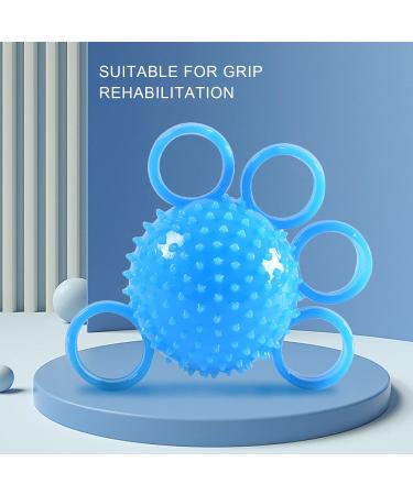 TITA-DONG Finger Exerciser Ball - Hand Grip Strengthener with 3D Massage Bump Easy to Clean & Anti-Drop Design for Athletes | International Shipping Available - Buy Online on GoSupps.com