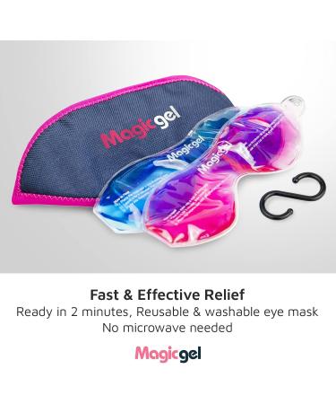 Magic Gel Hip Ice Pack and Eye Mask Gel Pack Bundle - Soothing Relief for Pain and Inflammation - Buy Online on GoSupps.com