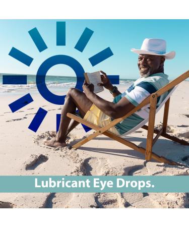 GeriCare Artificial Lubricating Tears - Long Lasting Dry Eyes Relief Drops 0.5 fl oz (15ml) - Ship Internationally - Buy Online on GoSupps.com