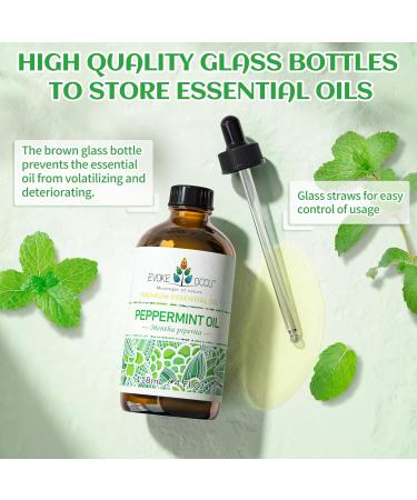 EVOKE OCCU Peppermint Essential Oil and Sandalwood Essential Oil - 4 Fl Oz - Buy Online on GoSupps.com