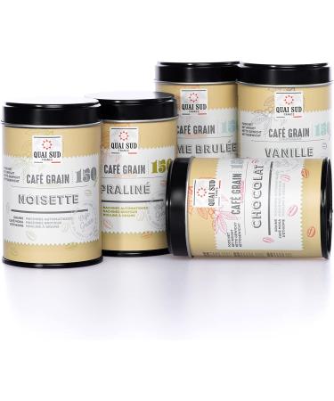 QUAI SUD Flavored Coffee Beans | 150g | Salted Butter Caramel Flavor - Buy Online on GoSupps.com