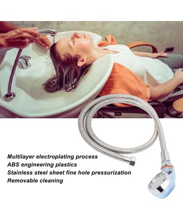 Shampoo Bowl Sprayer Hose Hairdressing Safe Professional Shampoo Bed Sprayer Alloy Replacement for Barbershop - Buy Online on GoSupps.com