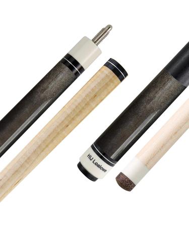 Hij Loalowe 58 Professional Billiard Cue Stick 19oz Canadian Maple Pool Queue Stick with 13mm Tip - Grey Cue - Buy Online on GoSupps.com