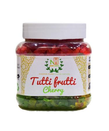 Nature's Harvest Tutti Frutti for Cake Jar 400 g (Pack of 2)_Packing May Vary