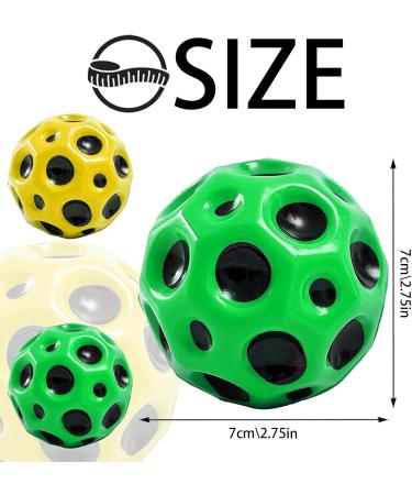 Astro Jump Ball - Space Theme Bouncy Balls for Kids | Moon Ball Planet Baums & Springing Balls - Perfect Party Gifts! - Buy Online on GoSupps.com