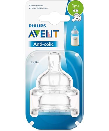 Philips Avent 1m+ Airflex Slow Flow Teats - Comfortable and Safe for Babies - Buy Online on GoSupps.com