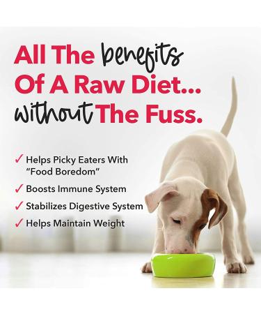 iHeartDogs Freeze-Dried Raw Dog Food Topper - Grain-Free Beef Superfood Meal Mixer 3oz - Buy Online on GoSupps.com