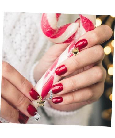 Ipetboom 1 Set Nail Pendant Nail Tools for Nail Art Dangle Nail Charms Nail Dangle Diy Decor Rhinestone Decor Dangle Nail Art Charms Diy Nail Art Tool Manicure Pendant Drill Alloy 8x8cm As Shown - Buy Online on GoSupps.com