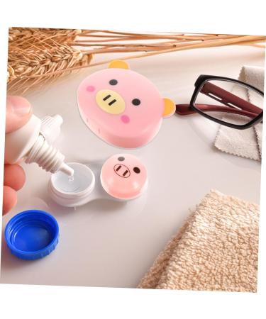 Solustre 12-Piece Travel Contact Lens Container Set - Eye Care Kit with Tweezers & Cases for Easy Use - Buy Online on GoSupps.com