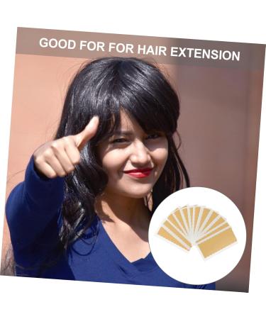 POPETPOP 1 Set Hair Extension Double Sided Tape Hair Tape Hair Wig Tape Wig Tape for Lace Wigs Outdoor Double Sided Tape Lace Front Front Wig Tape Arc Double-sided Tape Film - Buy Online on GoSupps.com