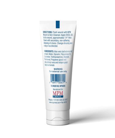 MPM Excel-Gel Hydrogel Dressing 1oz - Nontoxic & Sterile - Buy Online on GoSupps.com