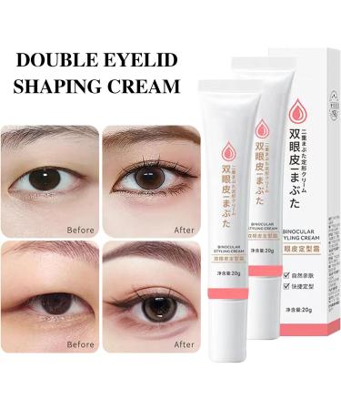 Double Eyelid Double Eyelid Shaping Cream Double Eyelid Styling Cream Long Lasting Invisible Double Eyelid Shaping Styling Cream Waterproof 2 Pieces - Buy Online on GoSupps.com