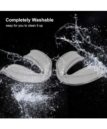 Mouth Guard for Teeth Grinding with Storage Case 2PCS Mouthguard Moldable Night Guards for Anti Teeth Grinding Small - Buy Online on GoSupps.com