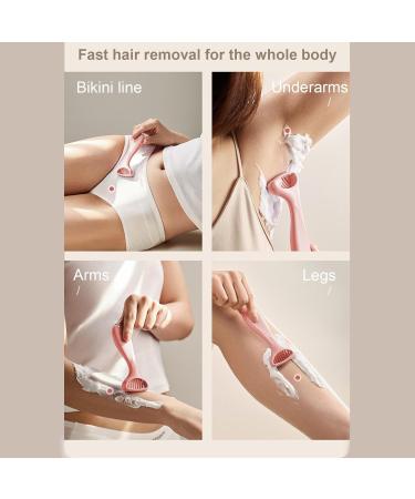 LNHGH Women's Razor for Gentle Shaving | Intimate Care & Body Hair Removal | Pink Personal Care Shaver - Buy Online on GoSupps.com