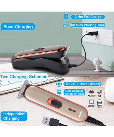 Beard Trimmer Hair Clippers Electric Razor for Men Mustache & Beard Groomer Hair Trimmer Cordless Clippers Precision Dial Portable USB Charging Cable - Buy Online on GoSupps.com