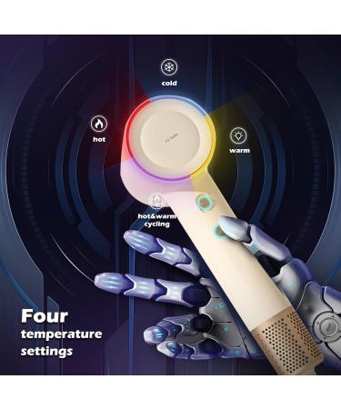 Professional High Speed Ionic Hair Dryer - 75m/s Airflow 110 000 RPM Brushless Motor Lightweight Travel Hairdryer 4 Temperature Settings Low Noise - Shop Internationally - Buy Online on GoSupps.com