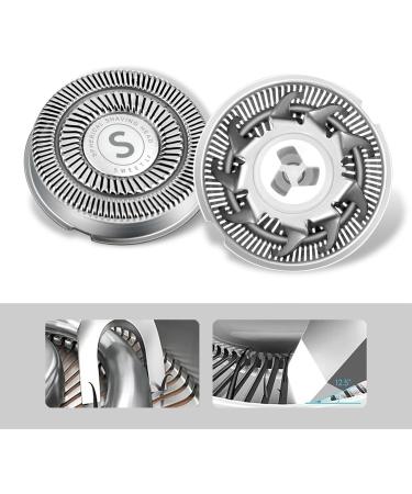 SweetLF Rechargeable Razor Heads for Men - Seamless Fit for ZS605 & SWS7105 Rotary Shavers- Value Wet/Dry Rechargeable Razor with Detachable Head and 5D Floating Blades - Buy Online on GoSupps.com
